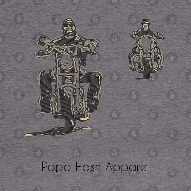 Papa Hash Apparel: Father and Son by Papa Hash's House of Art